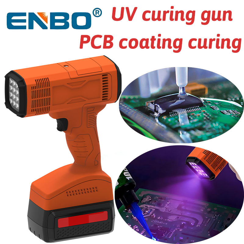 Enbo Industrial Handheld UV Lamp for PCB UV Glue &amp; Conformal Coating Curing