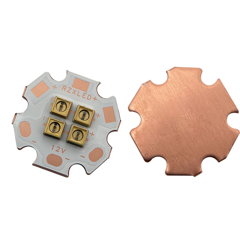 LED 12V 2W 5W 12W 222nm 260nm 275nm 290nm 315nm with 20mm Star PCB UVC Light Boards