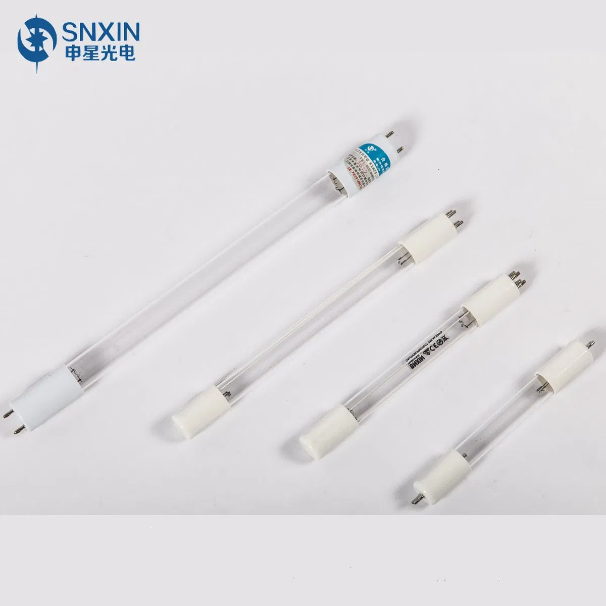 Double Ends 2 Pins UV Lamp UV Disinfection Lamp Light UV Bactericidal Lamps 10W for Surface Air Sterilization