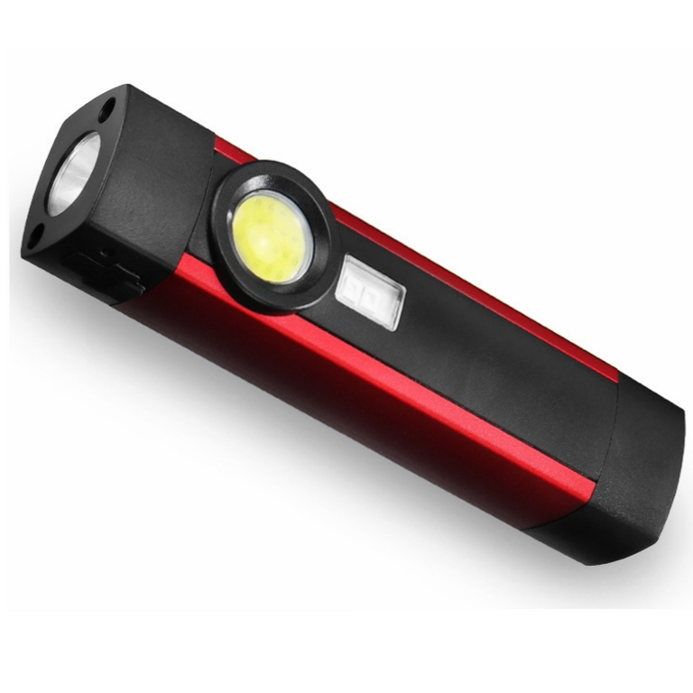 Auto Cordless Working Spot Lights COB Rechargeable Portable Handheld UV Inspection Lighting with 2 Magnets Multifunction LED Work Light 4 Working Modes