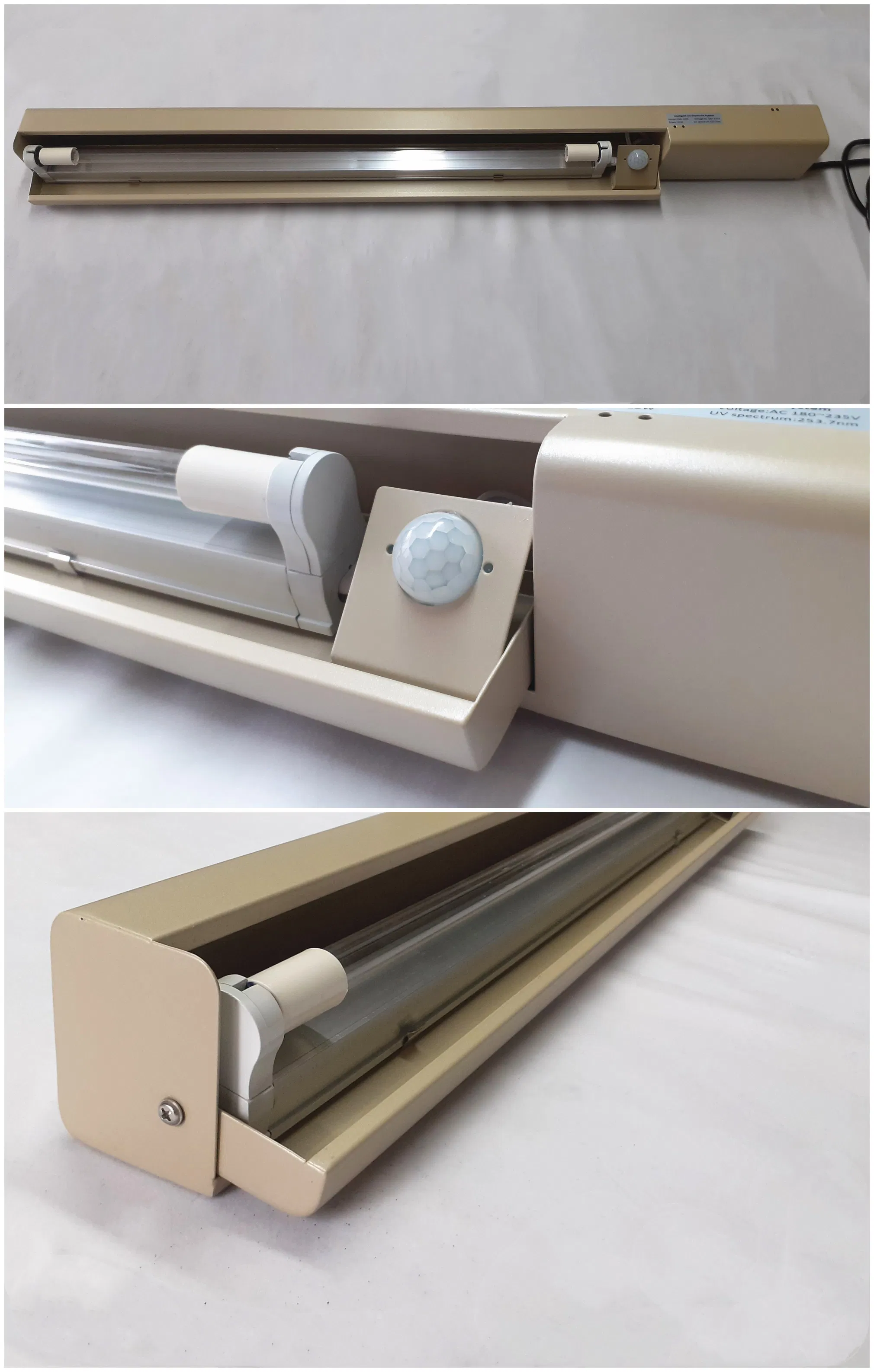 Wall-Mounted Automobile Air Sterilization with 20W UV Germicidal Light for Surface Disinfection