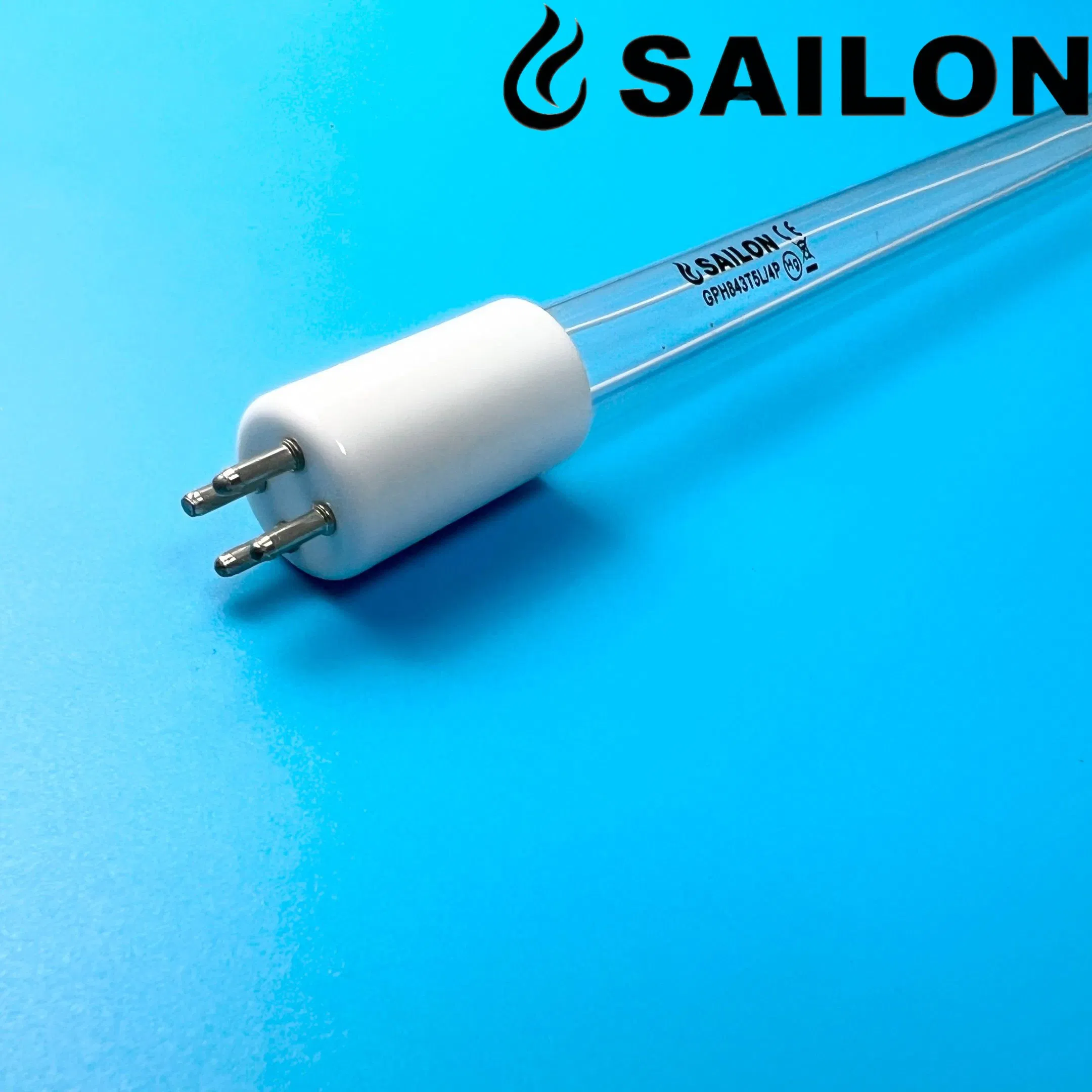 Sailon 254nm 185nm Ozone Hight Quality Gphha843t6l 172W 320W 130W 2.1A 1.2A 843mm Amalgam Ultraviolet Germicidal UV Lamp