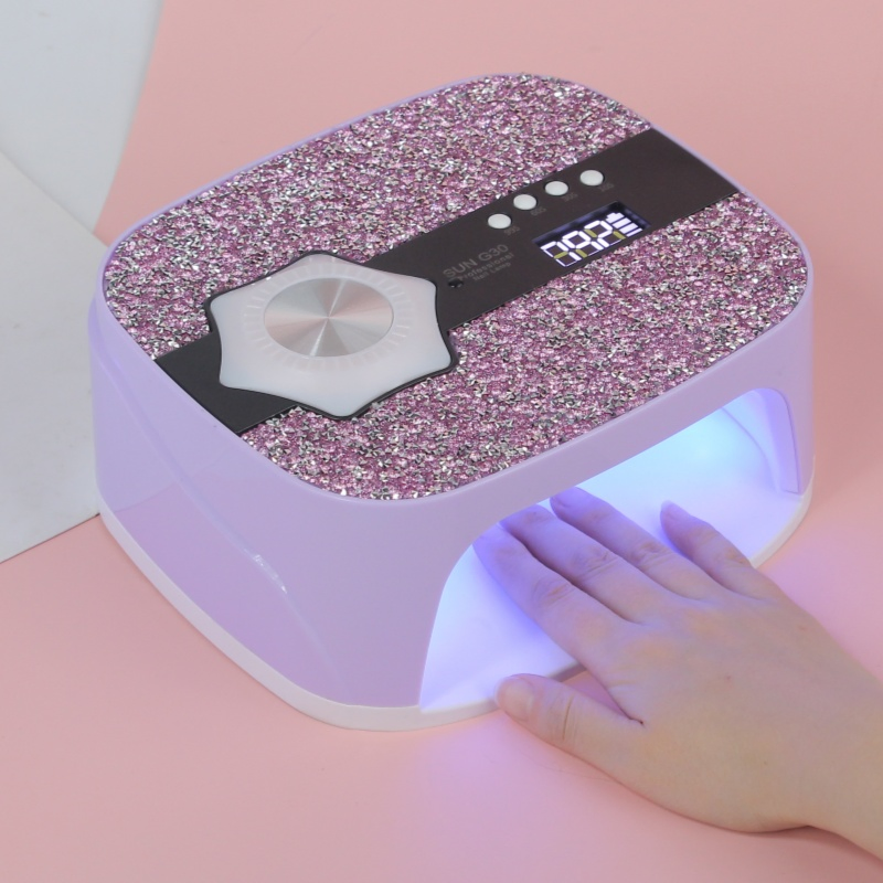 Hot New Sale Professional Beautiful UV Gel Polish Dryer LED Nail Lamp with Diamond