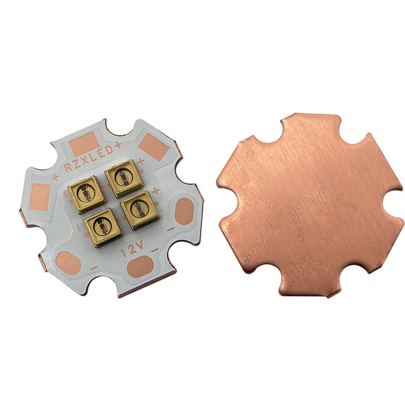 LED 12V 2W 5W 12W 222nm 260nm 275nm 290nm 315nm with 20mm Star PCB UVC Light Boards