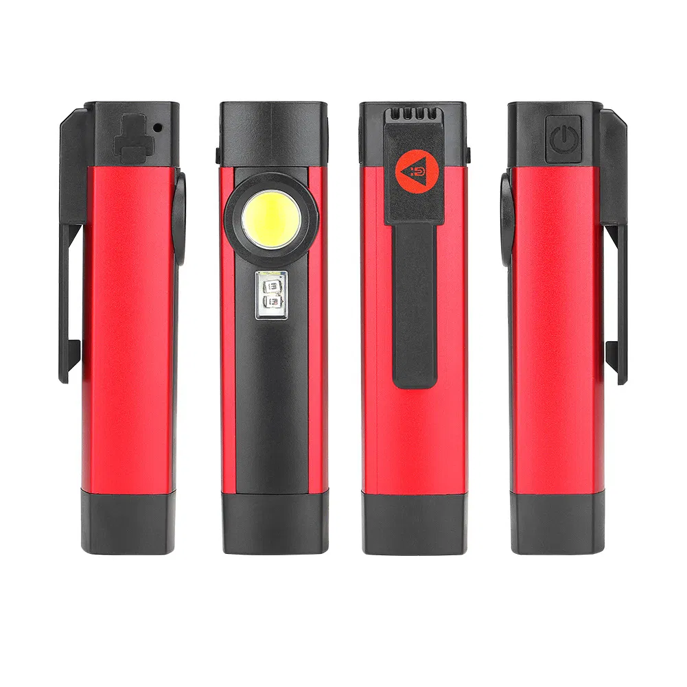 Rechargeable Strong Magnetic Inspection Lighting LED Work Lamp with UV LED