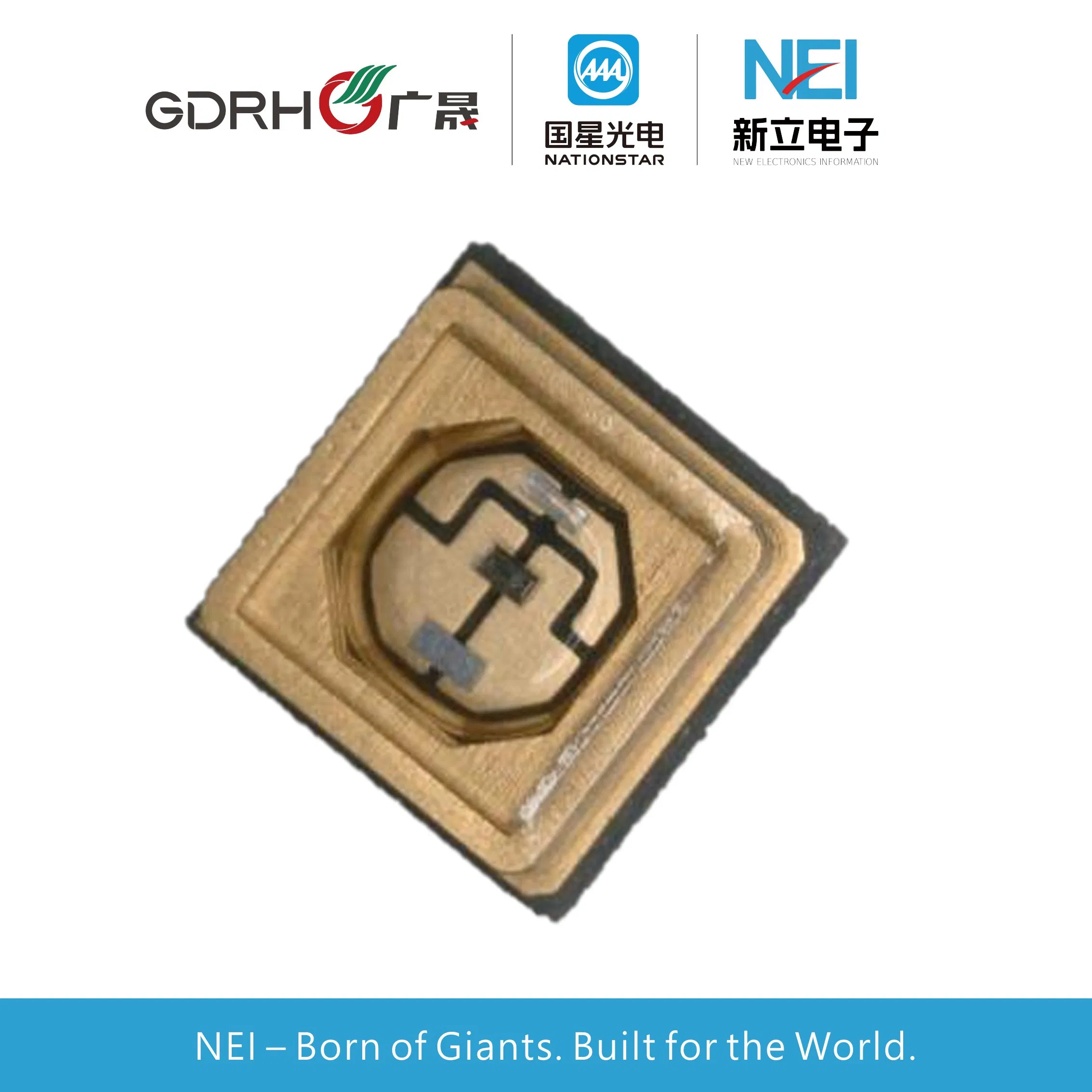 Nationstar Dual Wavelength UV LED - 275+395nm Sterilization &amp; Curing Light