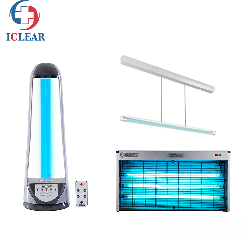 Multitype Laboratory and Hospital 254nm Germicidal UV Disinfection Lamp UV Sterilization Lamp