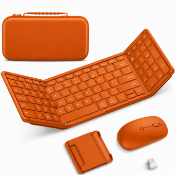 Foldable wireless Bluetooth keyboard and mouse combo supplier