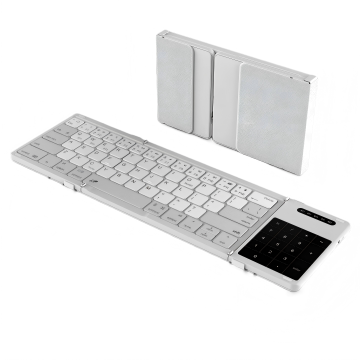 Tri-fold Bluetooth keyboard with touchpad factory