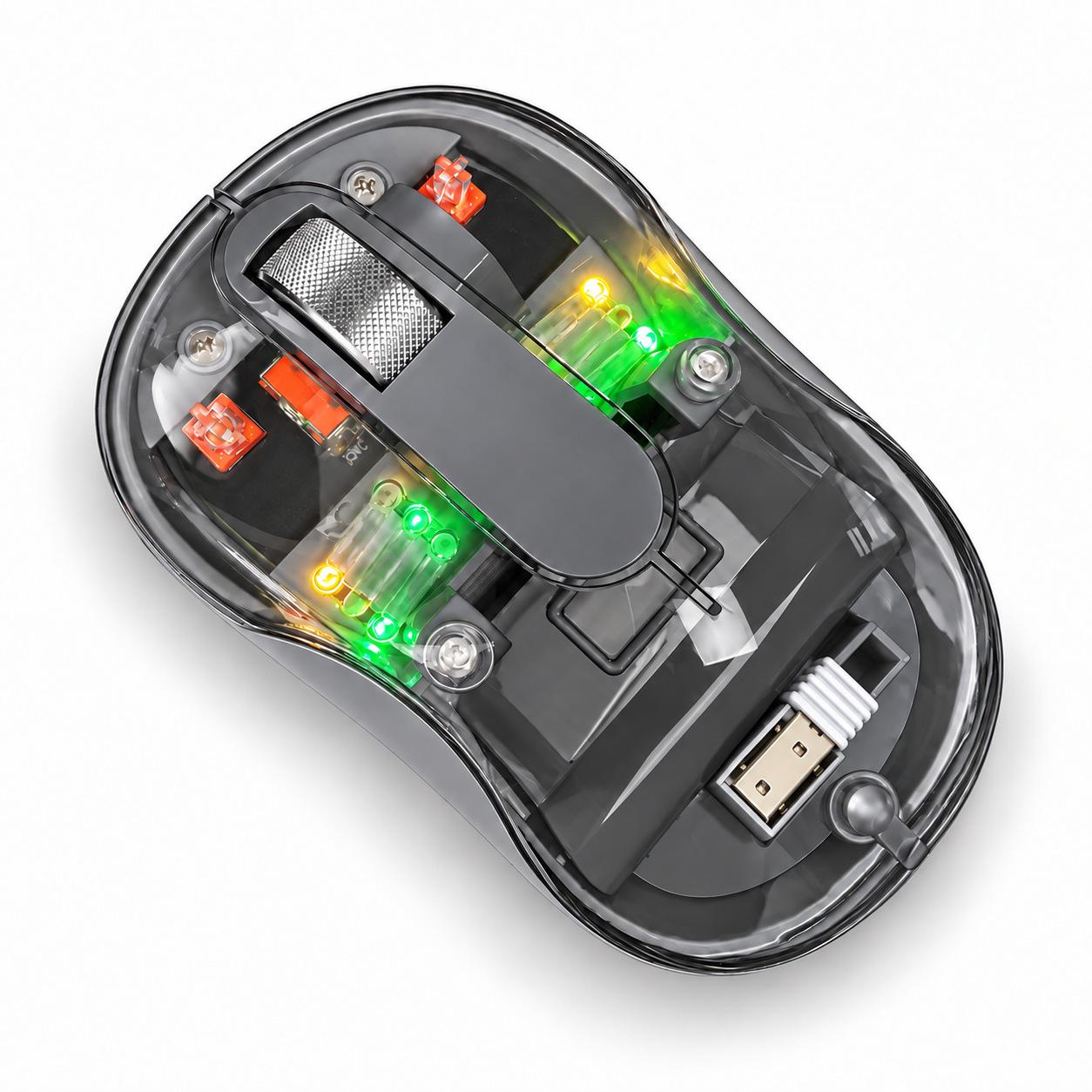 Dual-mode wireless mouse alternate view