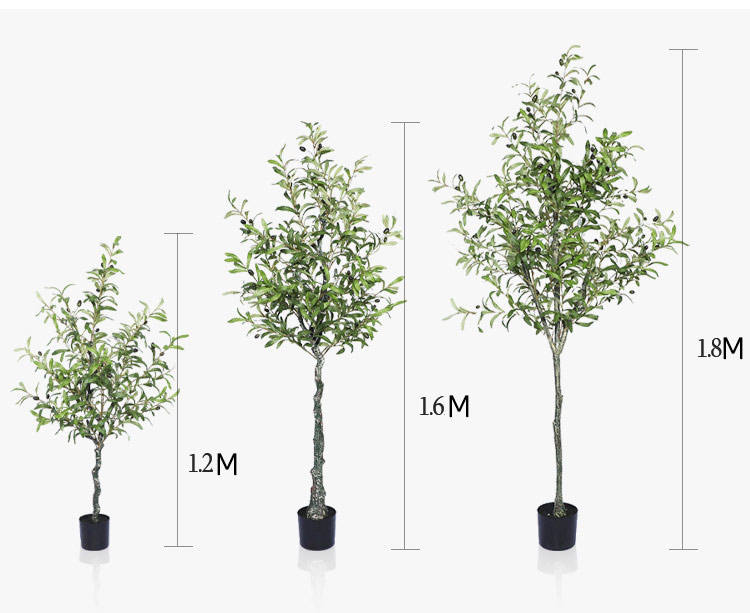 DYGRASS 120cm 3.95FT Artificial Olive Tree Faked Faux Olive Tree Plant for Home Office Shopping Mall Store Decoration Manufacturer, Suppliers