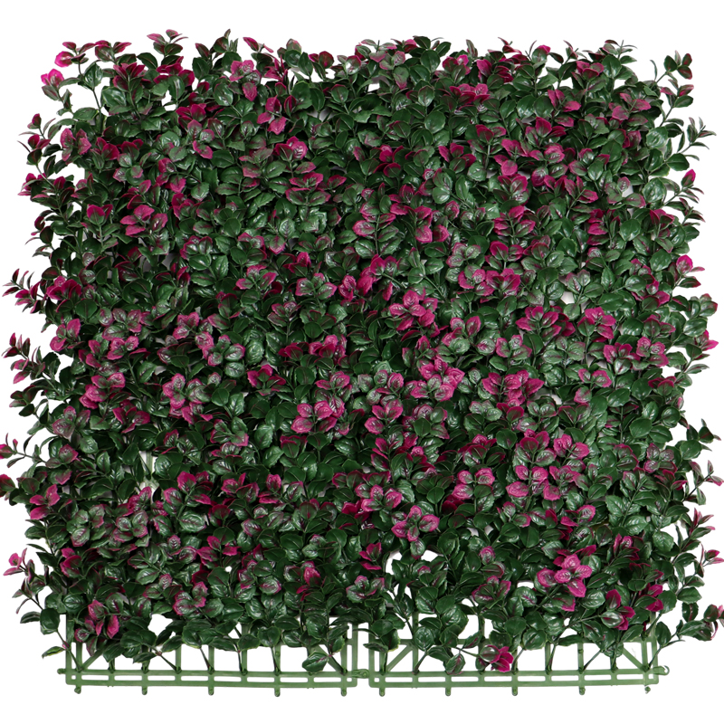 Plastic Green Grass Wall