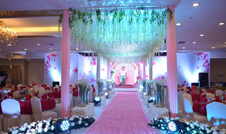 Wisteria Garland Display 2