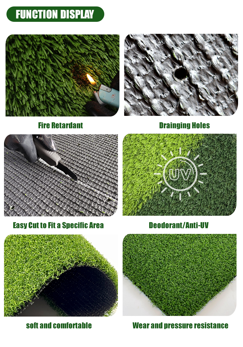 synthetic turf golf green detail 6