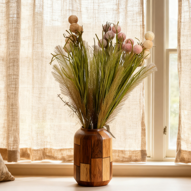 Wholesale Artificial Feather Grass Flower Bouquet for Home Table Centerpiece Office Decor