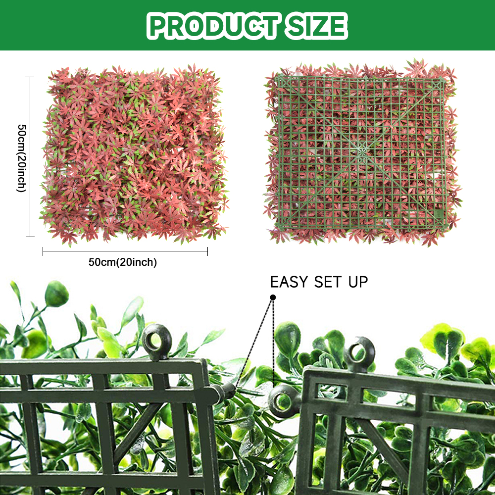 Wholesale Artificial Hedge Plant, Greenery Panels Suitable for Both Outdoor or Indoor use, Garden, Backyard andor Home Decorations Manufacturer, Manufacturers