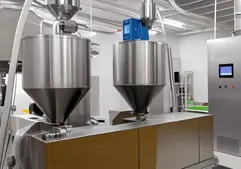 Deyuan artificial grass production facility overview
