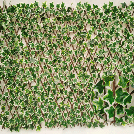 High-Quality garden Expandable artificial plastic laurel leaves trellis bamboo panel boxwood mat Ivy Privacy Fence fencing hedge Manufacturers, Suppliers