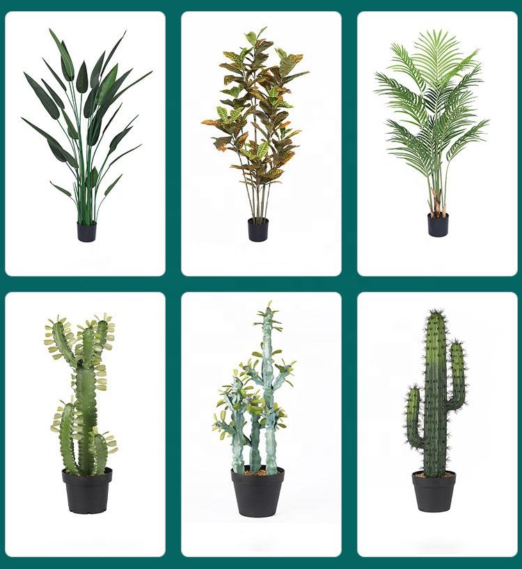 High-Quality 6.7'' Height Potted Textured Artificial Succulents Bonsai Faux Cactus Aloe Premium Synthetic Succulents Plant With Pot Manufacturers, Suppliers