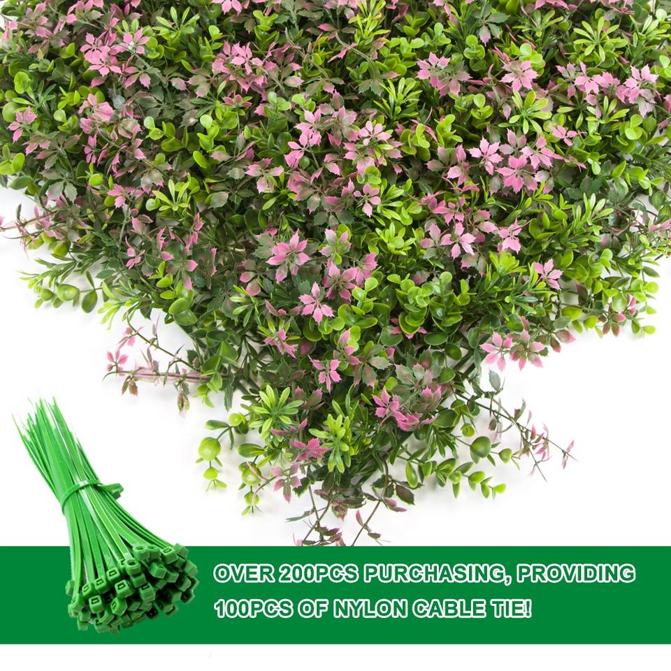 High-Quality Garden Supplies Decor Unti-UV Boxwood Green Hedge Plant Panel Artificial Grass Wall Manufacturer, Factories