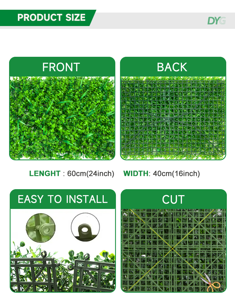 Artificial Plant Wall Detail 3