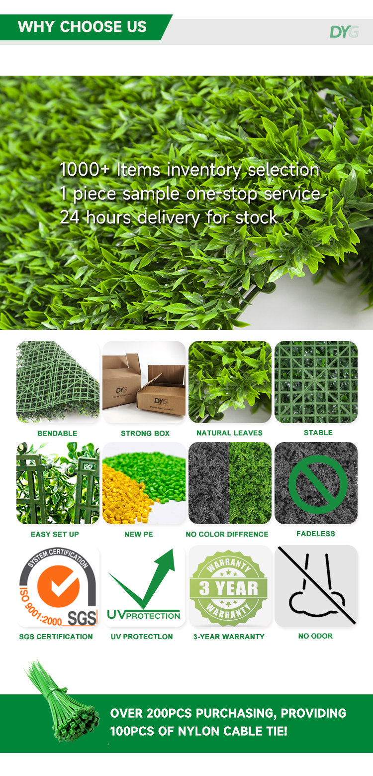 Artificial Plants Wall Panel Details 04