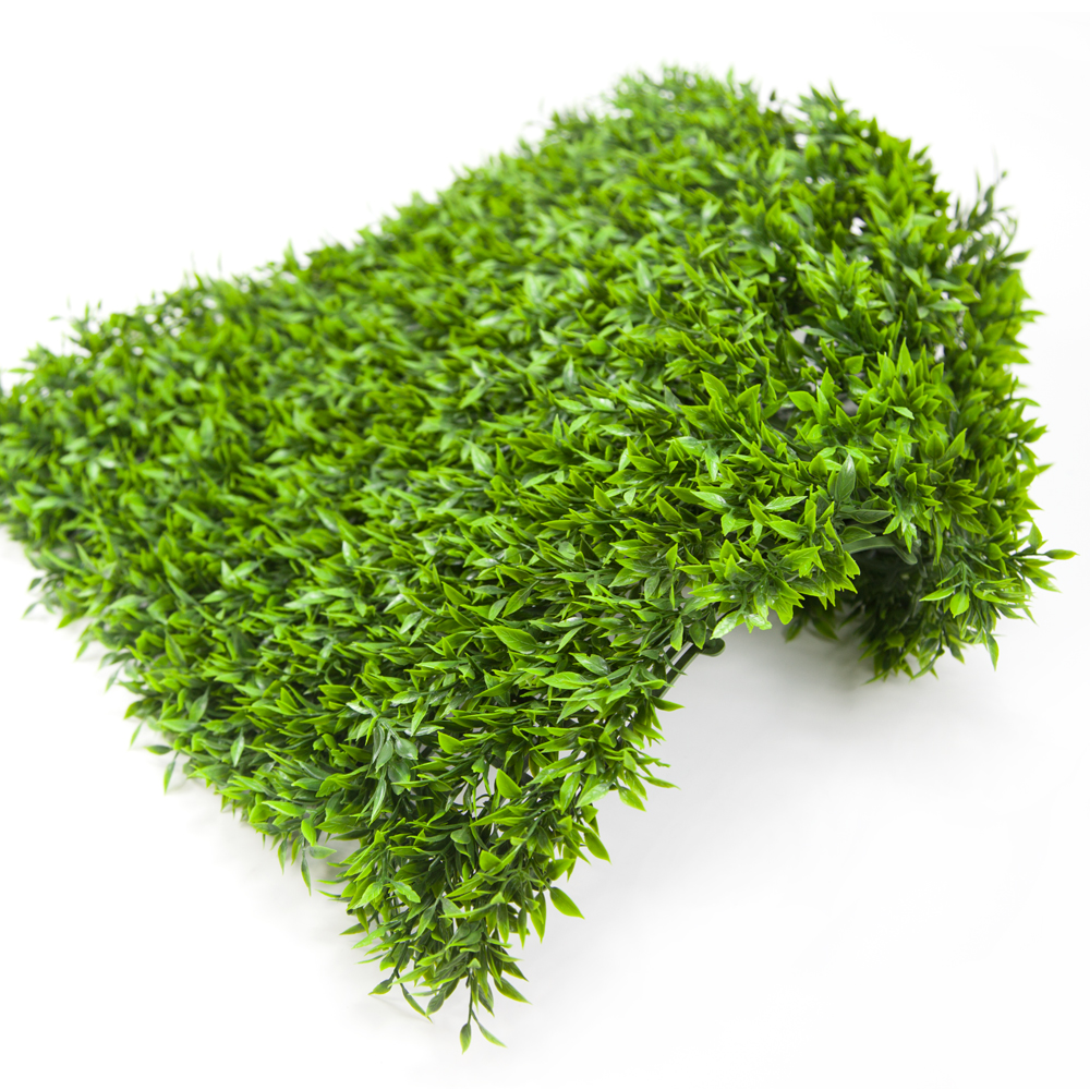 Best Faux Boxwood Hedge Green Grass Panels Anti-UV Outdoor Indoor Decoration Artificial Plant Grass Wall Manufacturers, Factories