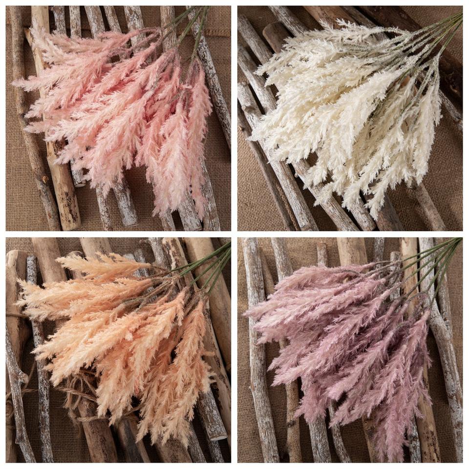 Wholesale Artificial Astilbe Chinensis Flores Bouquet Artificial Flowers For Decoration Wedding Artificial Suppliers, Factory
