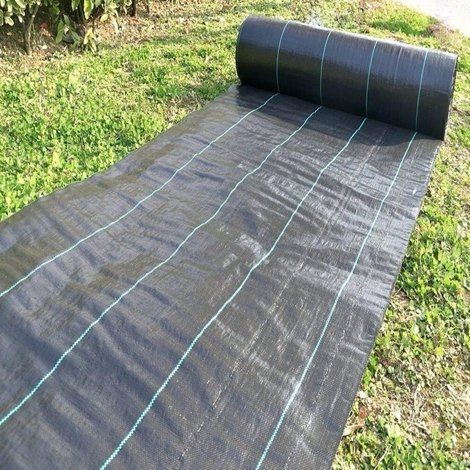 High-Quality grass prevention Black and Green PP woven fabric weed mat Supplier, Factory