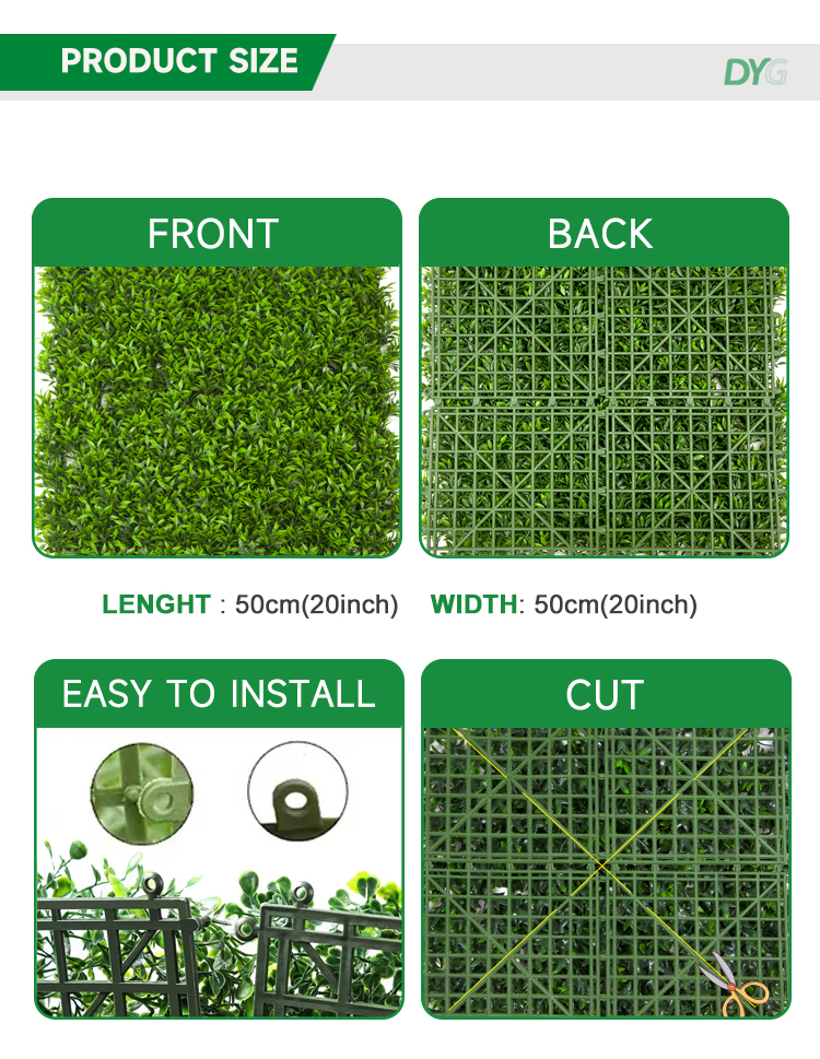 Artificial Plants Wall Panel Details 03