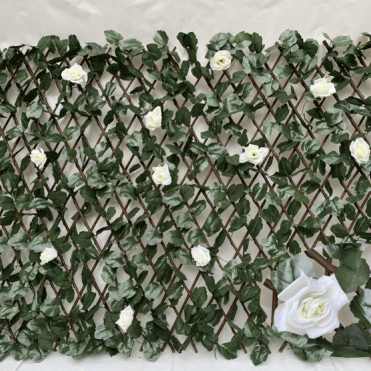 Best faux expandable privacy fence screen stretchable vine privacy fence wall Hedge Suppliers, Factories
