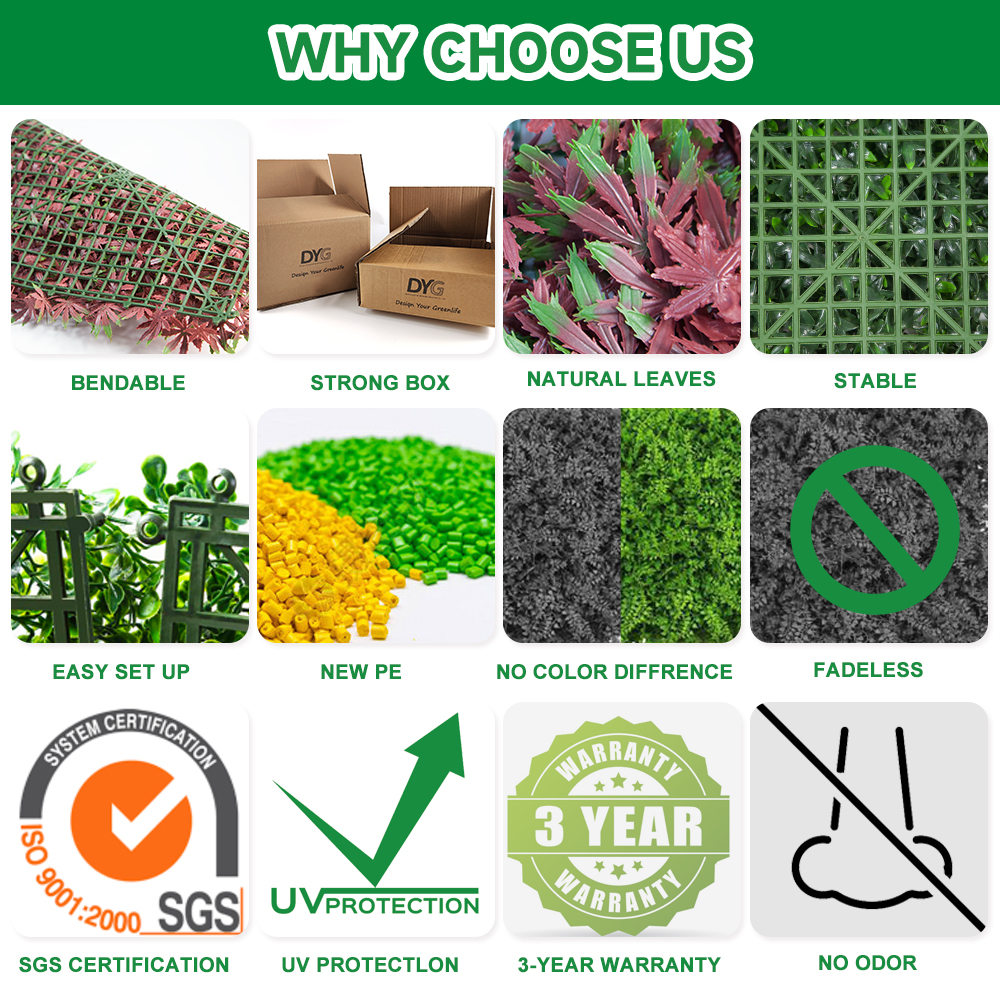 Wholesale Artificial Hedge Plant, Greenery Panels Suitable for Both Outdoor or Indoor use, Garden, Backyard andor Home Decorations Manufacturer, Manufacturers