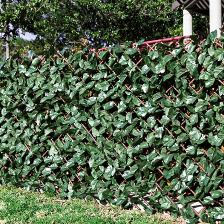 ODM Single Side Expandable Faux Artificial Ivy Fencing Manufacturer, Supplier