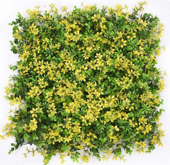 Best Artificial Flowers Boxwood Grass 50*50cm Garden Backyard Fence Greenery Wall Decor Backdrop Panels Topiary Hedge Plant Manufacturer, Factories