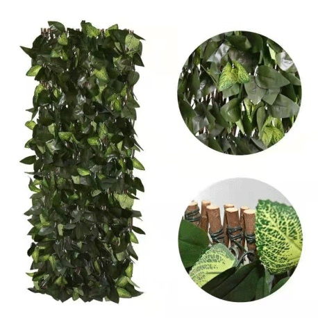 High-Quality Artificial Plant Expandable Willow Fence Trellis Hedge With Different Leaves Suppliers, Factories