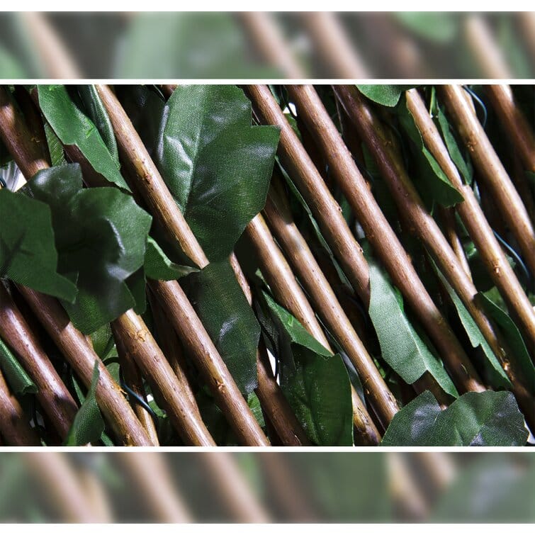 ODM Single Side Expandable Faux Artificial Ivy Fencing Manufacturer, Supplier