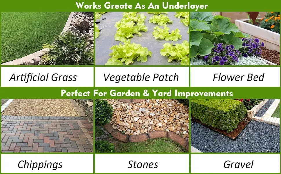 Weed mat application