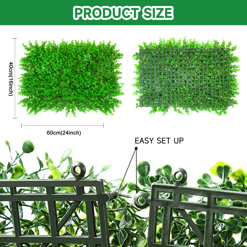 CE Certification Home Backdrop Decor Simulation Milan Grass Outdoor Flower Plant Grass Wall Manufacturer, Factory