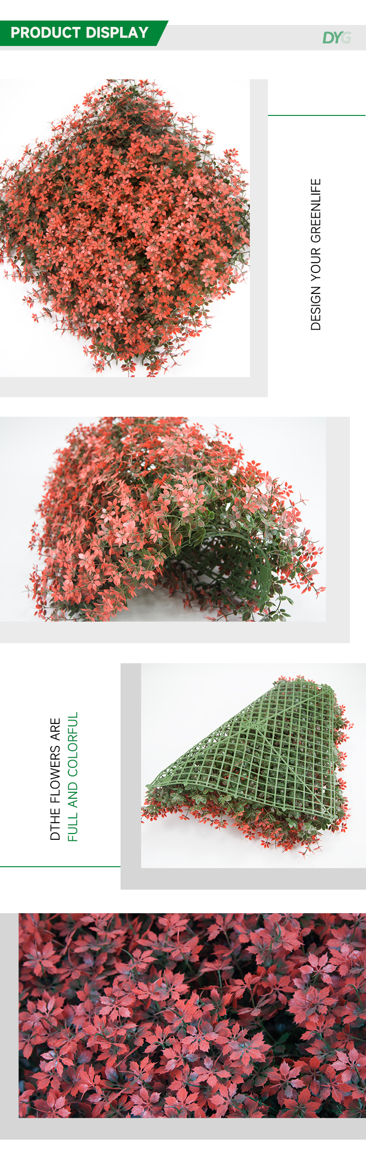 Artificial Hedge Wall 10007