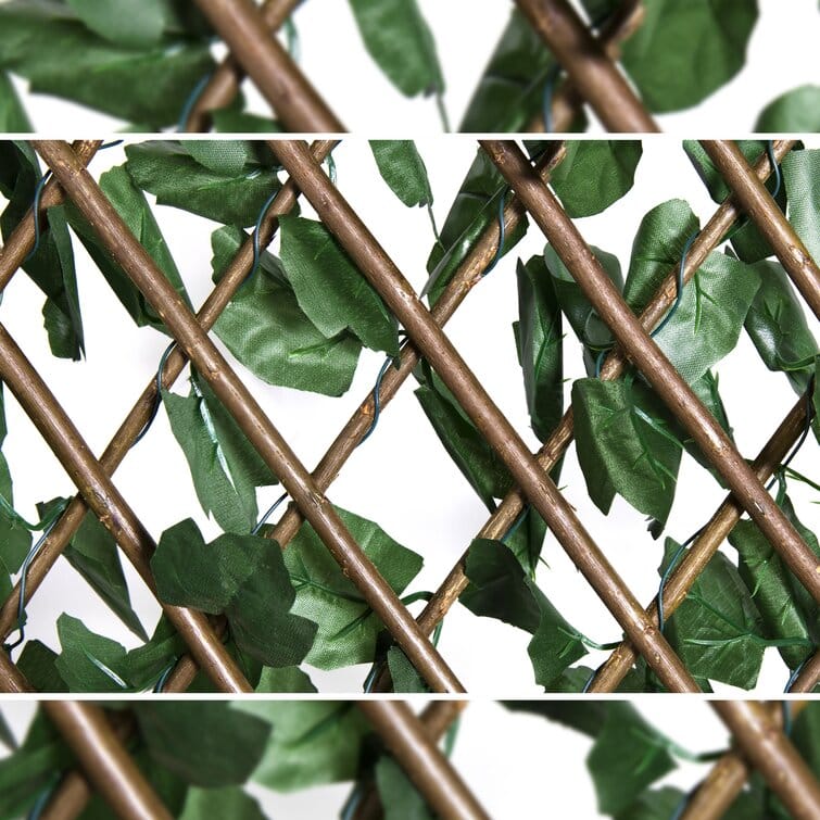 ODM Single Side Expandable Faux Artificial Ivy Fencing Manufacturer, Supplier