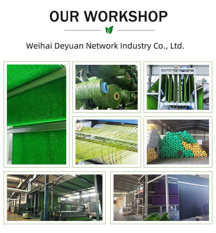 Deyuan turf product showroom and sample display area