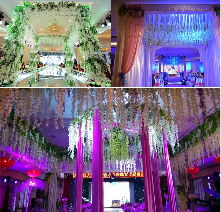 Wisteria Garland Display 3