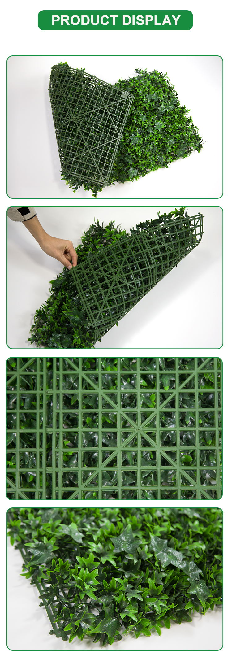 Artificial Plants Wall Panel Style 2
