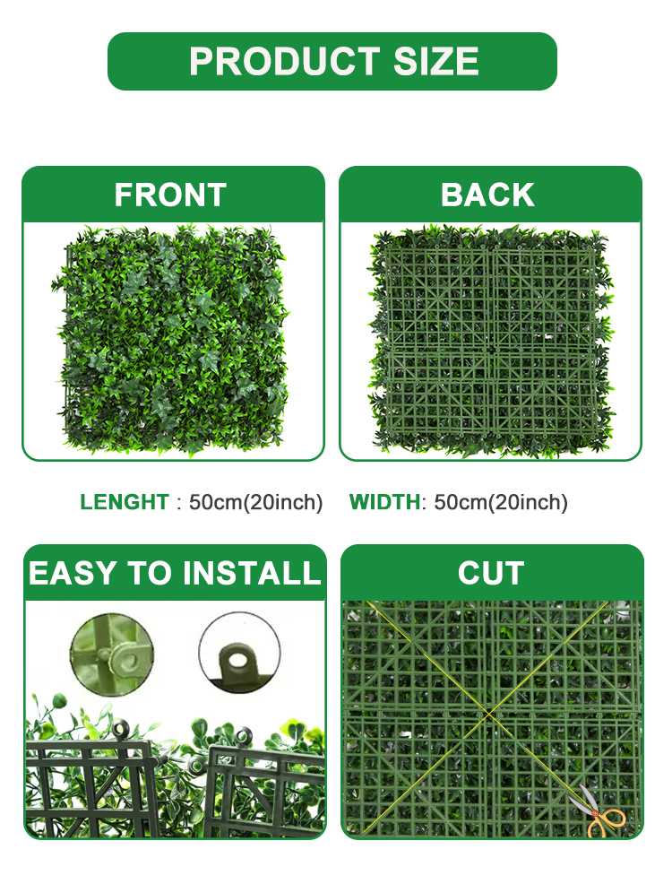 Artificial Plants Wall Panel Style 3