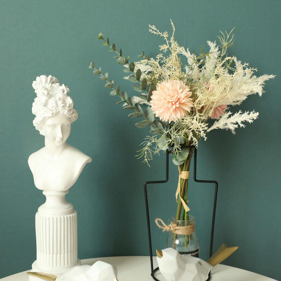 Best Finest Price Real Touch Flowers Bouquet Artificial Flowers Bunch For Wedding Desktop Decoration Supplier, Suppliers