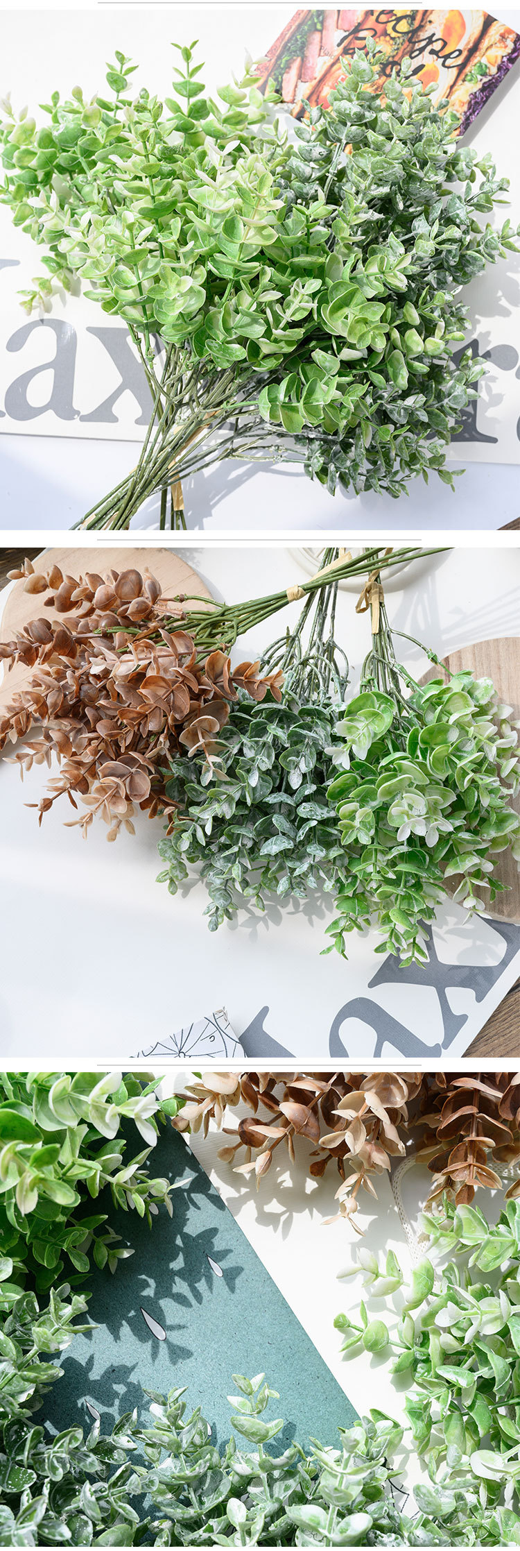 Artificial Eucalyptus Bouquet Arrangement 4