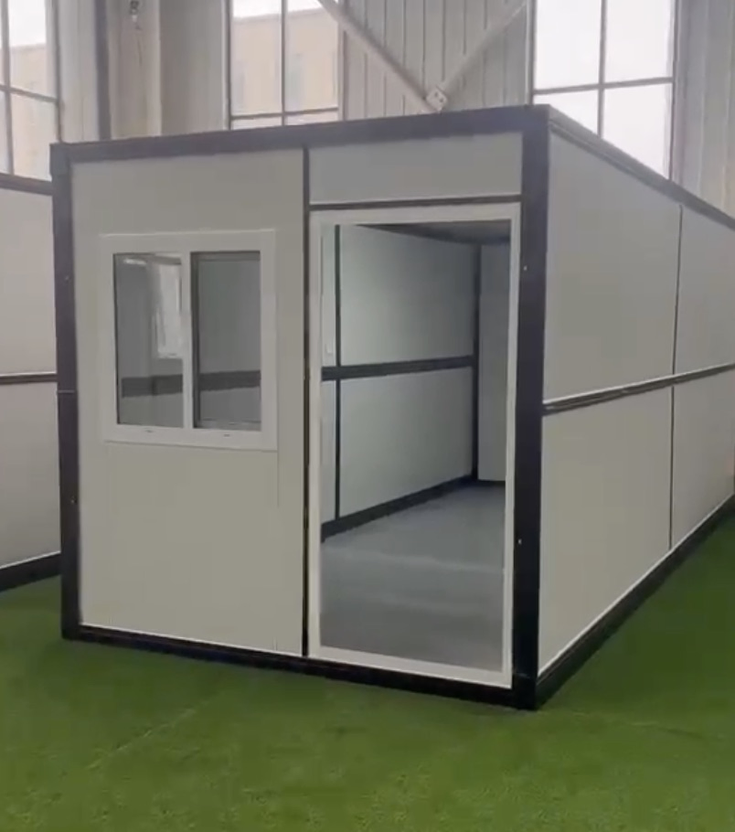Casa contenedor moderna prefabricada a prueba de fugas y humedad móvil