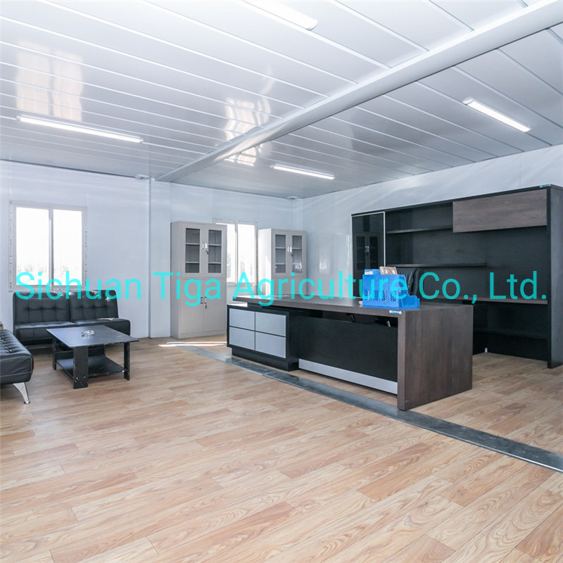 20FT Unidad de Contenedor Plegable Moderna en el Sitio de Construcción de Dormitorios Módulos Prefabricados en Venta