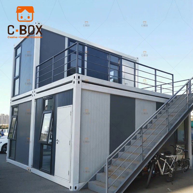 Cabina modular de contenedor de lujo prefabricada empaquetada plana