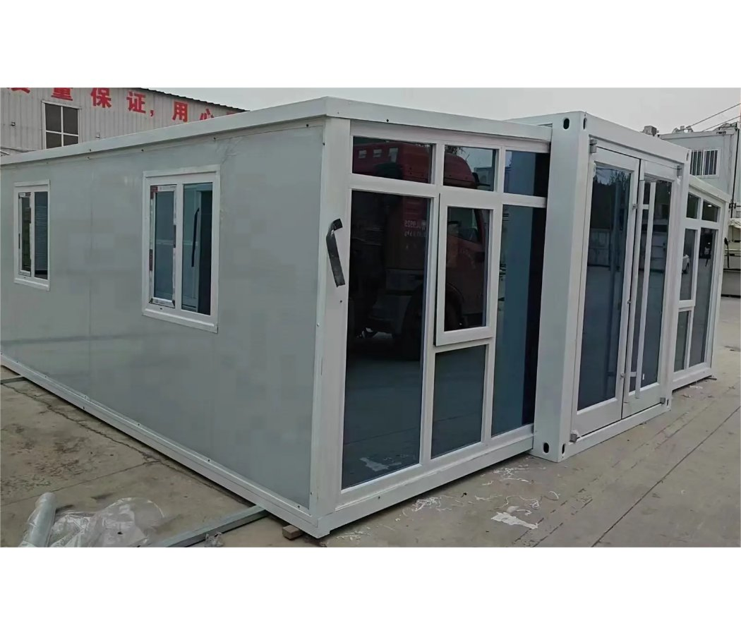 Montaje Rápido de Estructura de Acero Casa Contenedor Prefabricado de Expansión Moderna